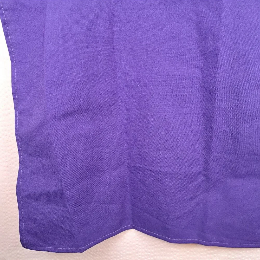 Vintage Kelley Abide Louisiana Cooking Apron Made In USA Magnolia State Purple